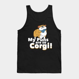 My Puns are so Corgi Tank Top